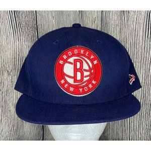Brooklyn New York Nets New Era NBA 59Fifty Blue Basketball Fitted Hat Cap 8
